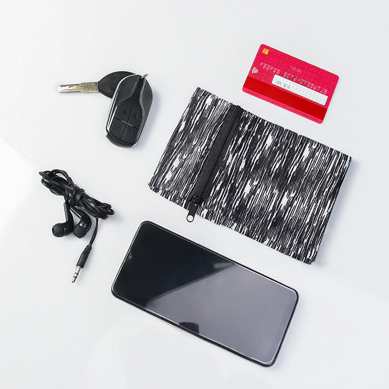 Custom fit running armband phone holder