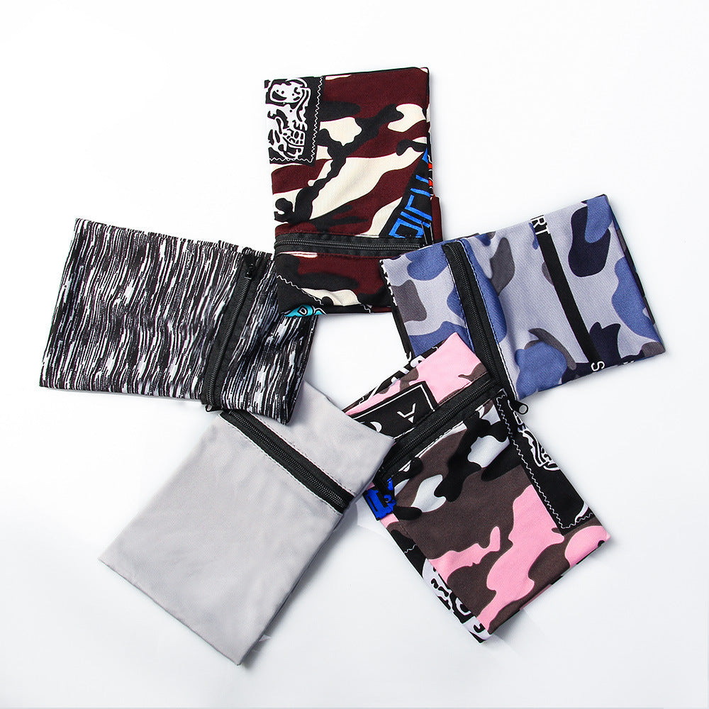 Custom fit running armband phone holder
