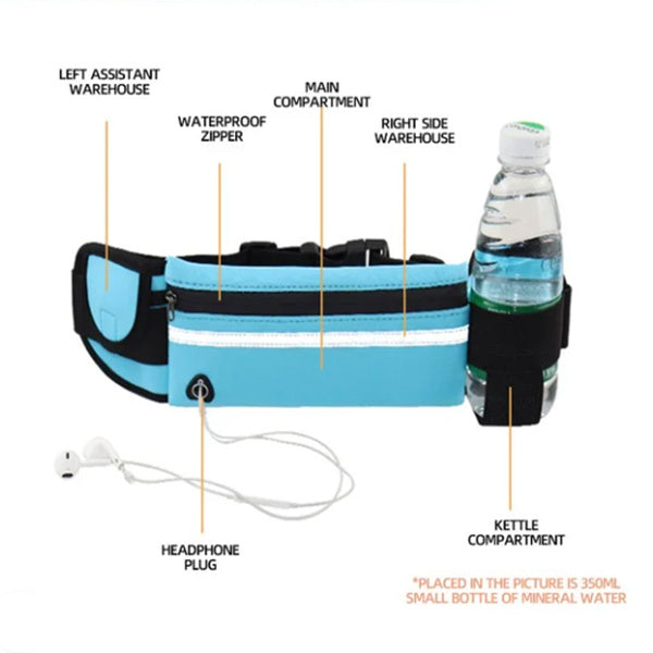 Practical running belt for all your needs