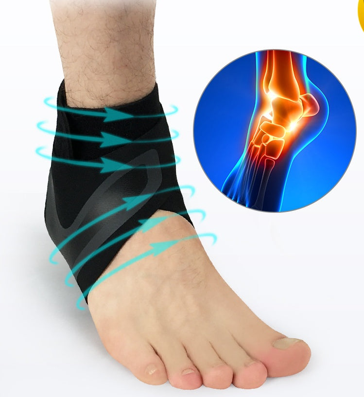 Adjustable running ankle brace. Relieve that nagging pain today
